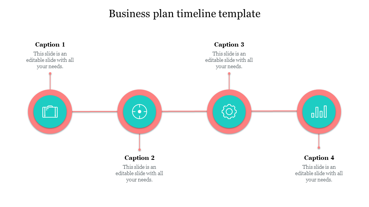 Stunning Business Plan Timeline Template Presentation